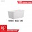 NB Series (Medium size) Premium White Matte Texture Storage Box with Tray cover